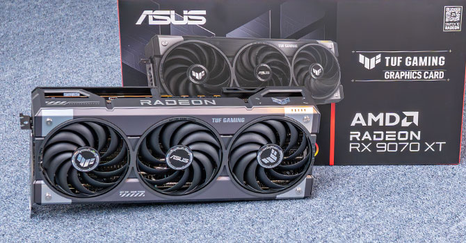 ASUS Radeon RX 9070 XT TUF OC Review | TechPowerUp